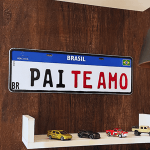 Placa Mercosul Personalizada - Imagem 1