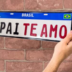 Placa Mercosul Personalizada - Imagem 2